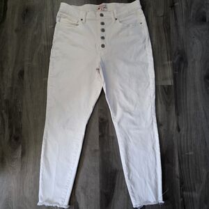 Lucky Brand Women's White High Rise Jeans